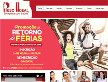 Tablet Screenshot of pesoideal.com.br